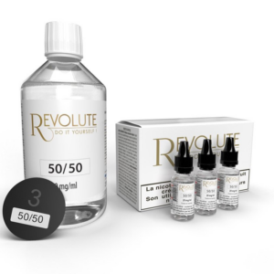PACK BASE 200ML 3MG 50/50 REVOLUTE