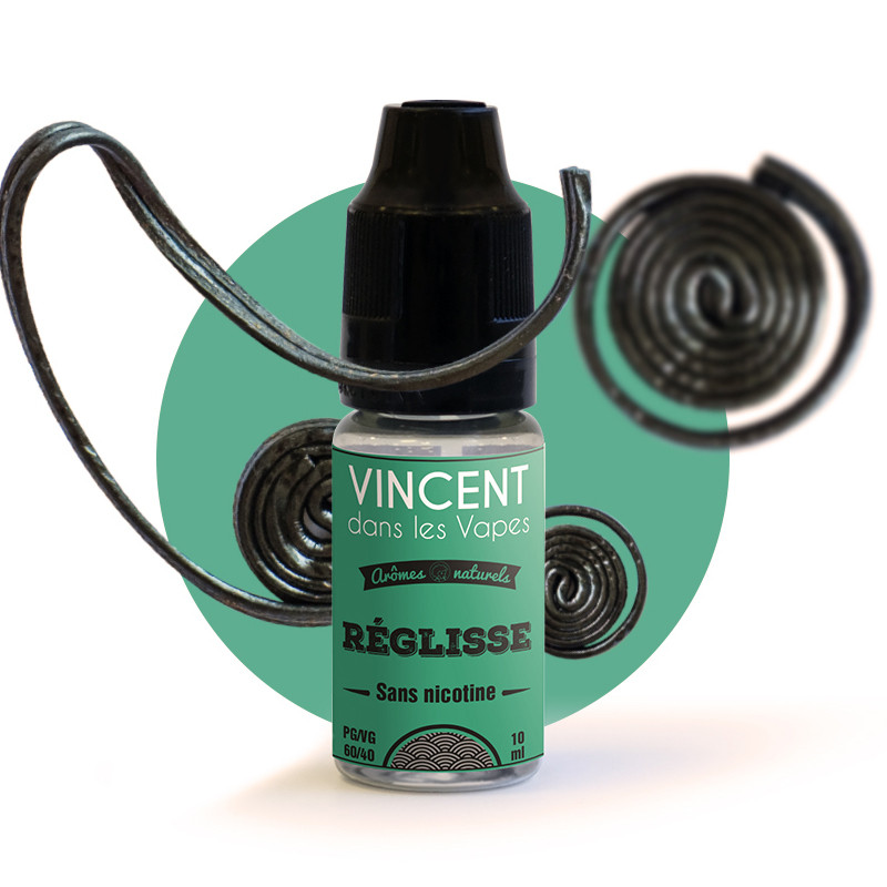 REGLISSE  VINCENT DANS LES VAPES - Vapehome