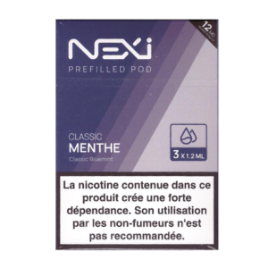 CARTOUCHES CLASSIC MENTHE - NEXI ONE